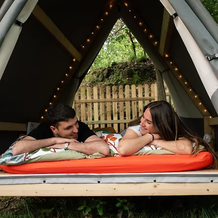 Tenda Tipi Glamping Mare By Smart-home Luxury tent Genoa