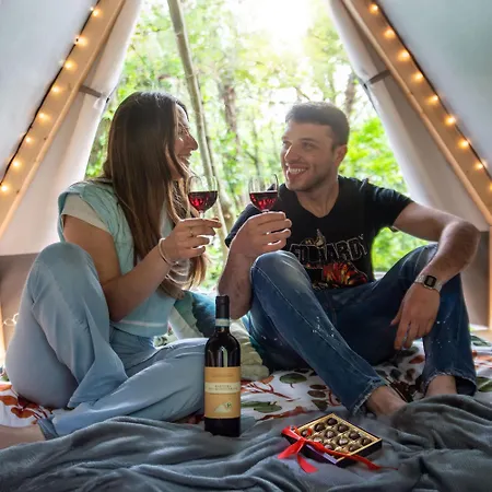 Luxury tent Tenda Tipi Glamping Mare By Smart-home Genoa