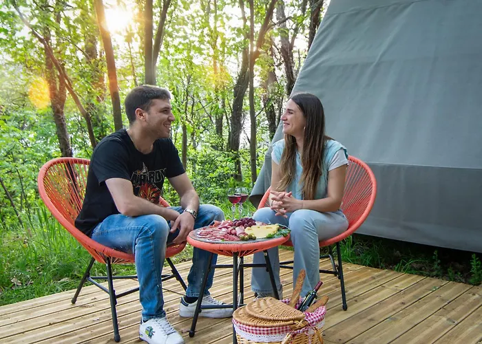 Tenda Tipi Glamping Mare By Smart-home Campismo de Luxo
