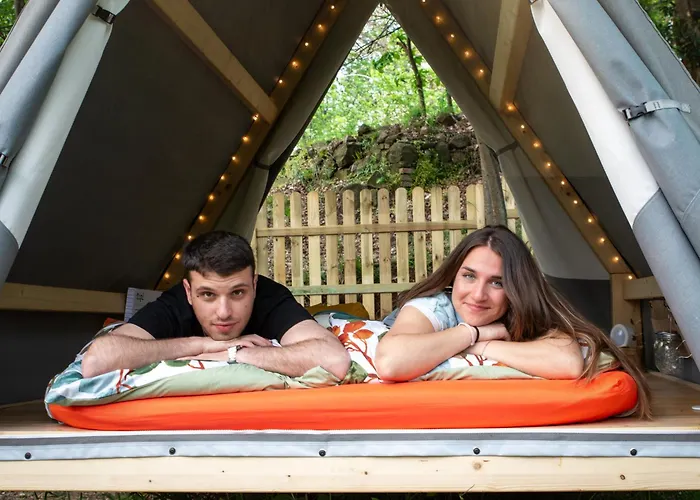 Luksustelt Tenda Tipi Glamping Mare By Smart-home Genova