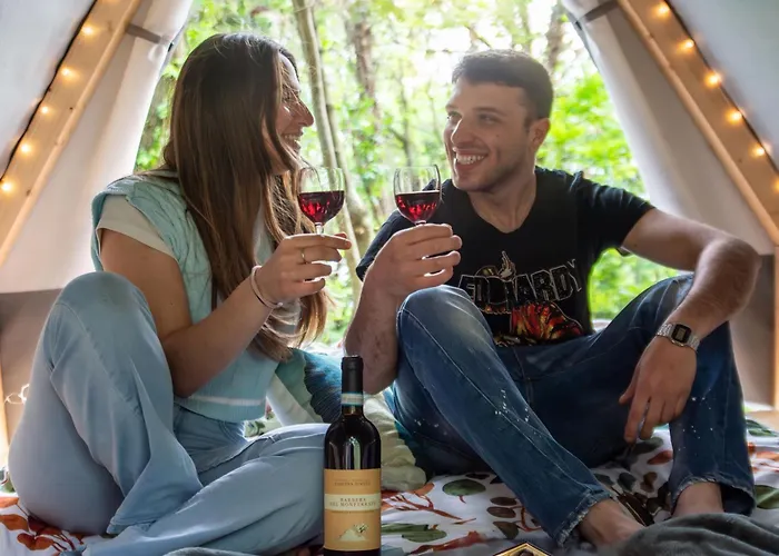 Luxussátor Tenda Tipi Glamping Mare By Smart-home Genova