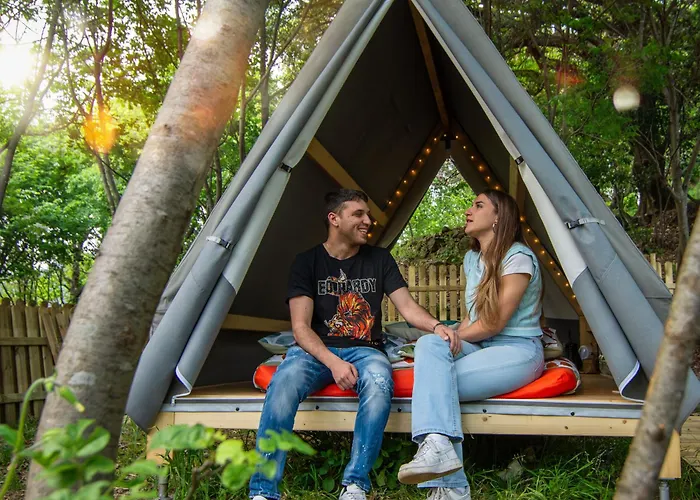 Luxussátor Tenda Tipi Glamping Mare By Smart-home Genova